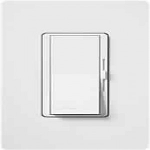 DIMMERTEUR INCANDESCENT RF IN-WALL, BLANC